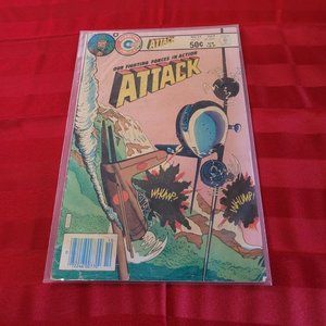 VINTAGE 1980, ATTACK COMIC BOOK, ISSUE #24!!!